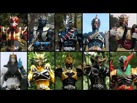 Kamen Rider Hibiki Riders Henshin and Finisher (Hibiki - Kabuki)