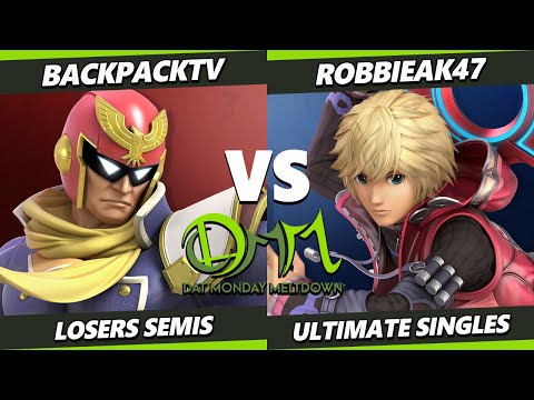 DAT MM 360 LOSERS SEMIS - BackpackTV (Captain Falcon) Vs. RobbieAK47 (Shulk) Smash Ultimate - SSBU