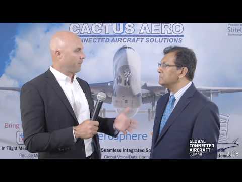 Cactus Aero at Global Connected Aircraft Summit 2018