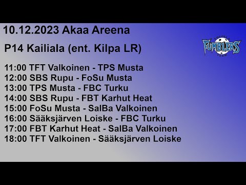 P14 Kailiala 10.12. turnaus