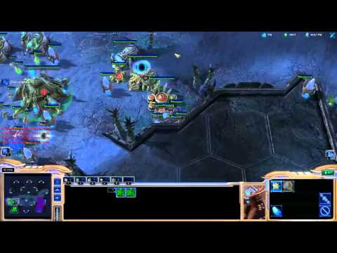 Minigun [FPVOD w/C] vs sTkChAnCe [PvZ Shakuras Plateau 1v1]