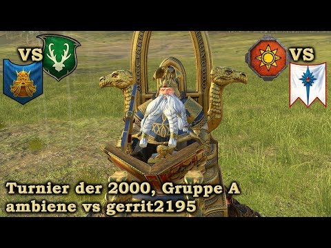 ambiene vs gerrit2195 - Gruppe A Total War: Warhammer 2 Deutsch