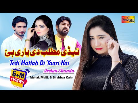 Tedi Matlab Di Yaari Hai | Arslan Chandu | Mehak Malik | ( Official Video ) | Shaheen Studio