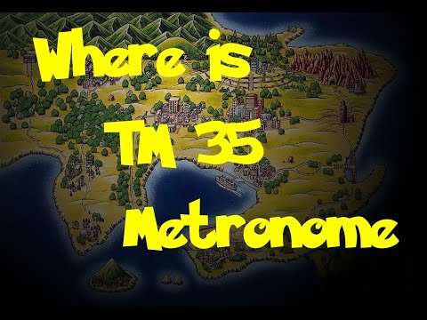 Where Is: TM 35 - Metronome (Pokemon Blue/Red/Yellow)