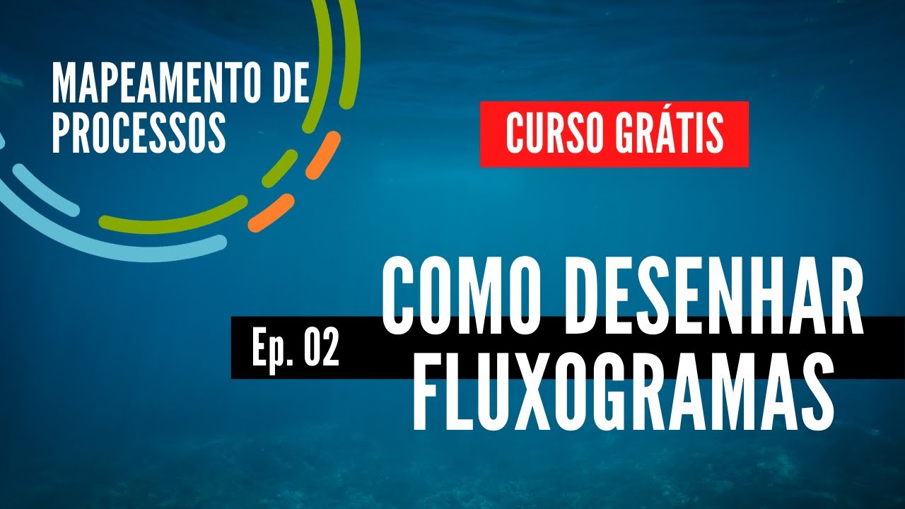 Curso Grátis Mapeamento de Processos no Youtube - Aula 02 - Como Desenhar Fluxogramas no Bizagi