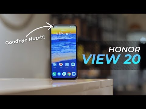 Honor View 20 First Impressions: Goodbye Notch!