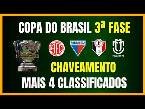 2026 Copa do Brasil | 3rd Phase | 4 More Teams Qualified | Bracket | 19 Games This Wednesday