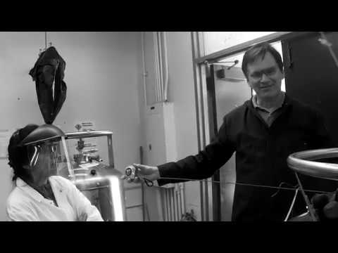 Part of a video titled Measuring the Liquid Helium Level in a Dewar - YouTube