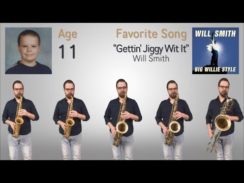 Saxophonist Plays His Favorite Song From Every Year Of His Life From Age 8 To Present
