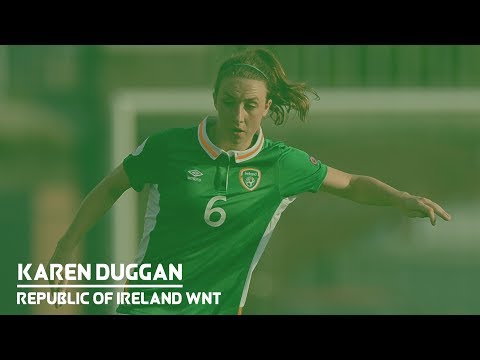 Republic of Ireland midfielder Karen Duggan on Iceland test