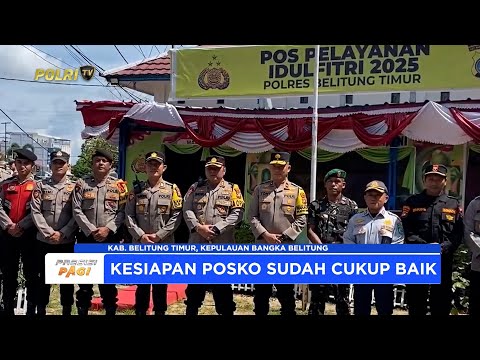WAKAPOLDA BABEL CEK POS PAM POLRES BELITUNG TIMUR