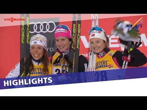 Highlights | Bjørgen back to winning ways in Ruka 10 C | FIS Cross Country