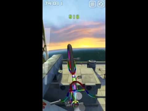 How to do a bottom up 540 switch 360 spin in touchgrind bmx