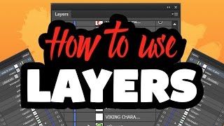 How to use Layers in Adobe Illustrator CC