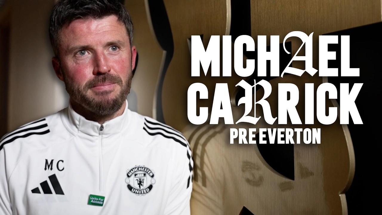 "We Know It Will Be Tough" | Michael Carrick Pre-Everton | Interview