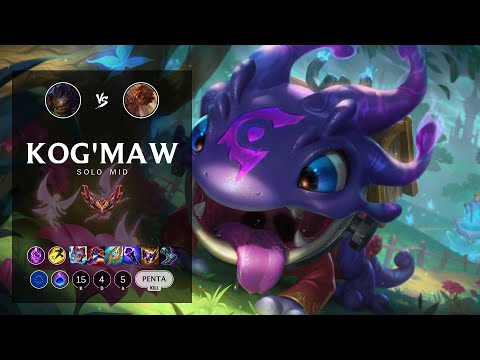 Kog'Maw Mid vs Taliyah - EUW Grandmaster Patch 12.11