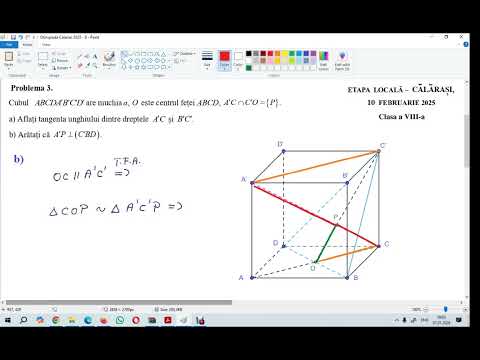Problemă de la Olimpiada locală - Călăraşi - 2025 - Clasa a 8-a