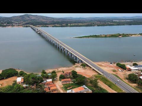 IMAGENS AÉREAS PONTE JAIR MESSIAS BOLSONARO ENTRE AS CIDADE XAMBIOÁ E SÃO GERALDO DO ARAGUAIA 