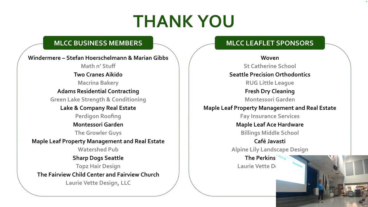 2025 Fall Community Meeting