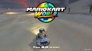マリオカートワールドのオンラインチャレンジをやるよ