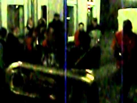 Kerzenzauber in Velbert-Langenberg mit einer Jugendbrassband aus dem Kongo