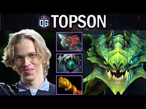 OG.TOPSON SMURF VIPER WITH MKB - DOTA 2 7.29 GAMEPLAY