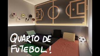 QUARTO DE FUTEBOL | DECORAÇÃO INFANTIL - QUARTO DE CRIANÇA