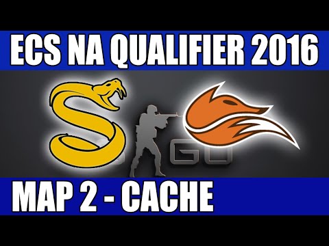 Splyce vs Echo Fox | Map 2 (Cache) | ECS NA Qualifier 2016 | SPY vs FOX