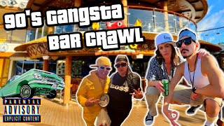 7 Bars Takeover on Carnival Cruise | Gansta Bar Crawl | Halloween Group Cruise