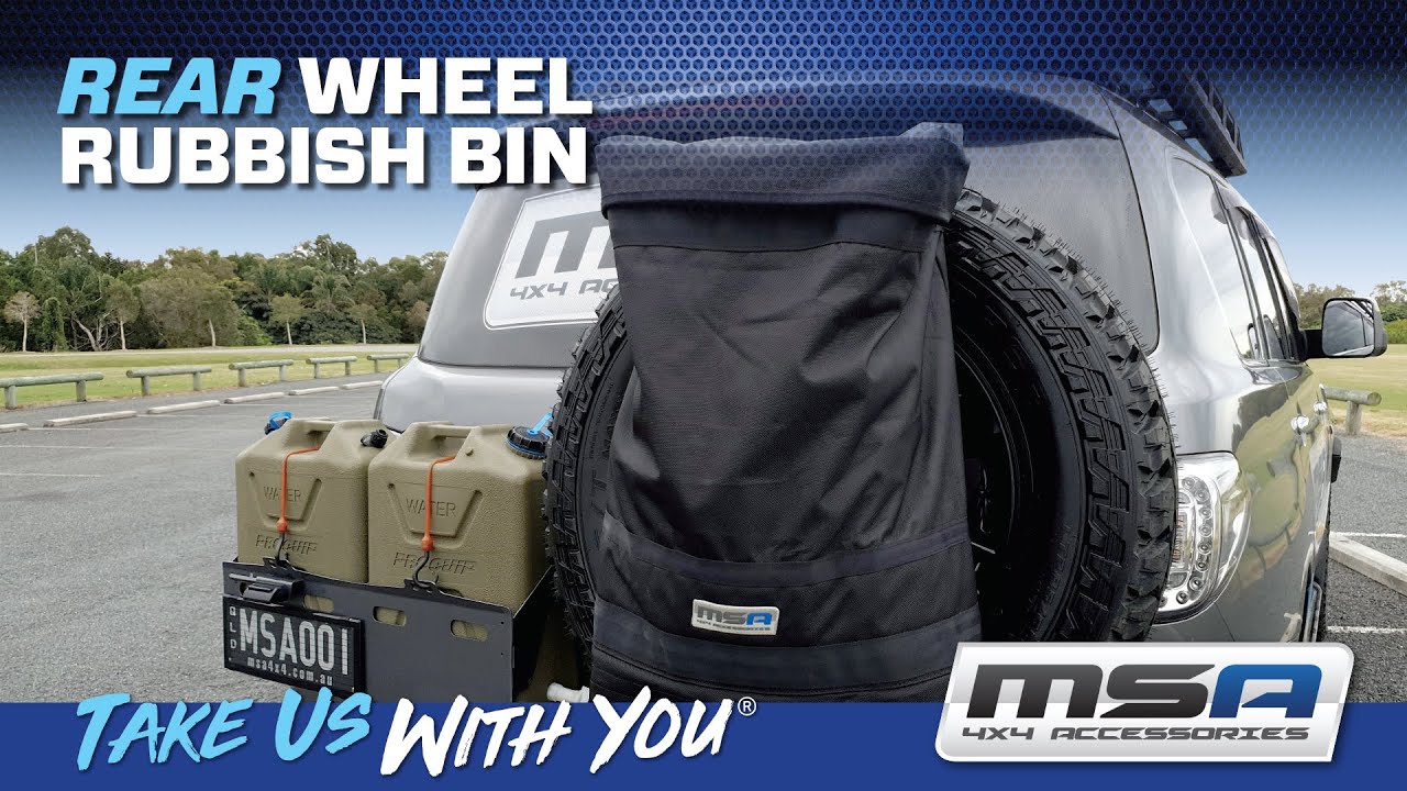 Removable Rear Wheel Bag - Out of Mind, Not Out of Sight