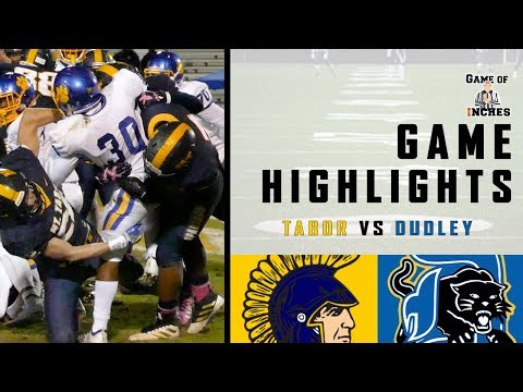 Mount Tabor vs Dudley Week 9 Highlights | Triad HS FB