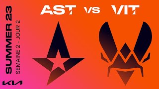 LEC Summer Split 2023 - W2D2 - AST vs VIT