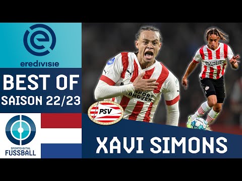 Xavi Simons - Vom Barca-Wunderkind zum Eredivisie-Torschützenkönig | Tore & Assists 2022/23