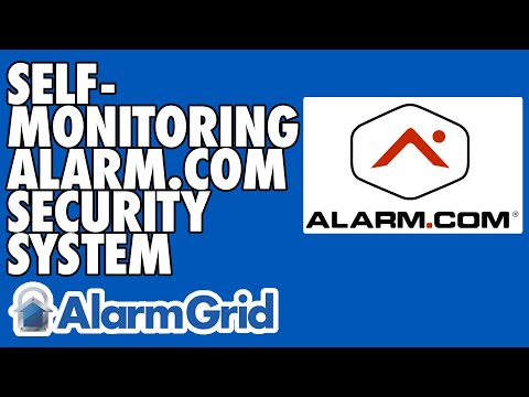 Self-Monitoring an Alarm.com Security System