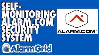 Self-Monitoring an Alarm.com Security System
