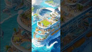 Biggest Cruise ship🤔🚢. #megaship #cruiseship #cruisetour #cruise #ship #youtubeshort #travel