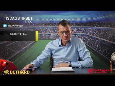 Speltips: Napoli - PSG & Atlético Madrid - Dortmund 6/11