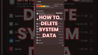 How to Clear Up System Data on Mac