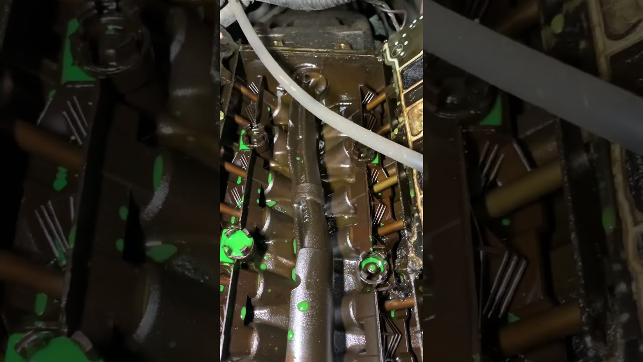 Commodore VY with failed valley gaskets