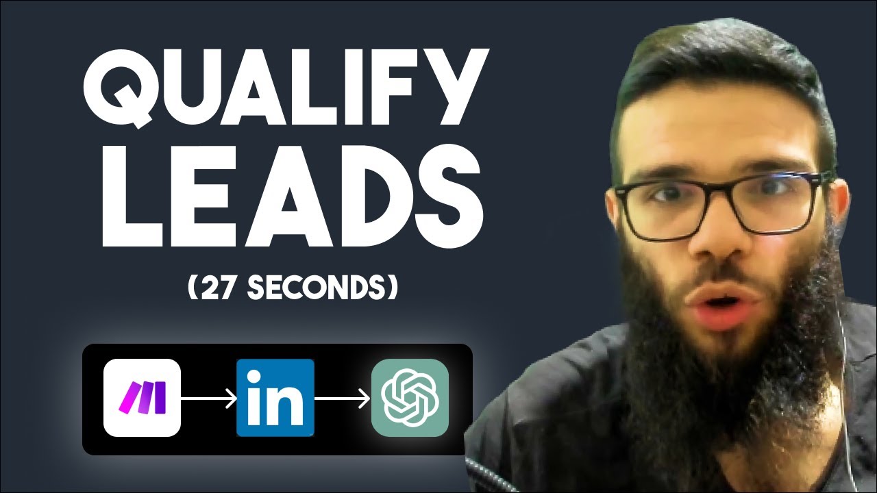Qualify Leads with this AI in 27 Seconds (Make.com + Airtable)