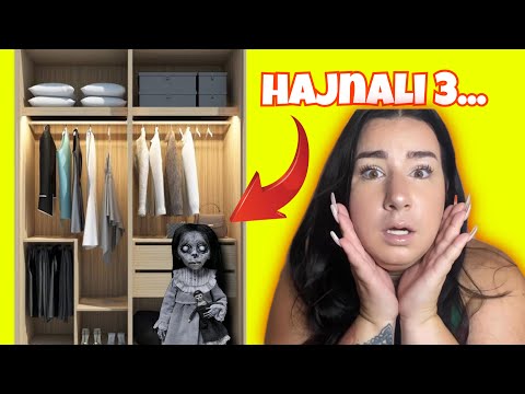 *SOHA* Ne tölts egy éjszakát a SZEKRÉNYBEN EGYEDÜL!!😱❌ #szüliweek 5