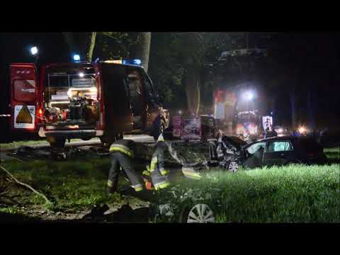 Wypadek na trasie Sierakowice - Gowidlino