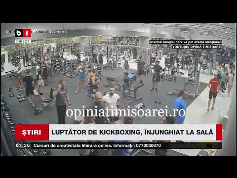 BĂTAIE ÎN SALA DE FITNESS ÎN TIMIȘOARA_Știri B1TV_10 aug. 2024