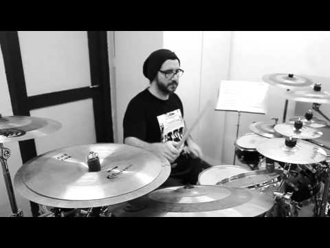 DRUM GROOVE 056  - "Triplet feel" Ride in a 4/4 Groove