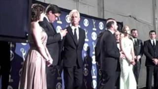 Matt Weiner and cast of 'Mad Men' - 2009 Primetime Emmys Press Room Flipcam Video