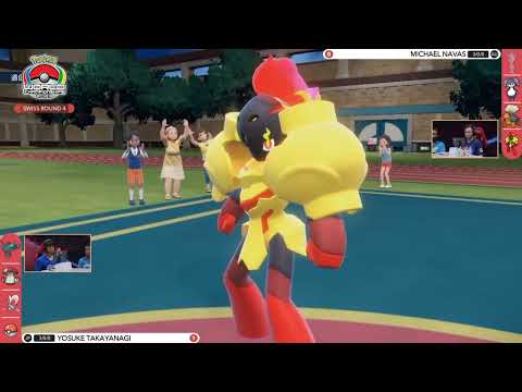ポケモンWCS2023 - Yosuke Takayanagi選手 vs Michael Navas選手【ポケモンワールドチャンピオンシップス2023ゲーム部門マスターリーグ】