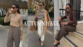 Autumn Haul | Mango, H&M, Massimo Dutti, Sezane, COS & more