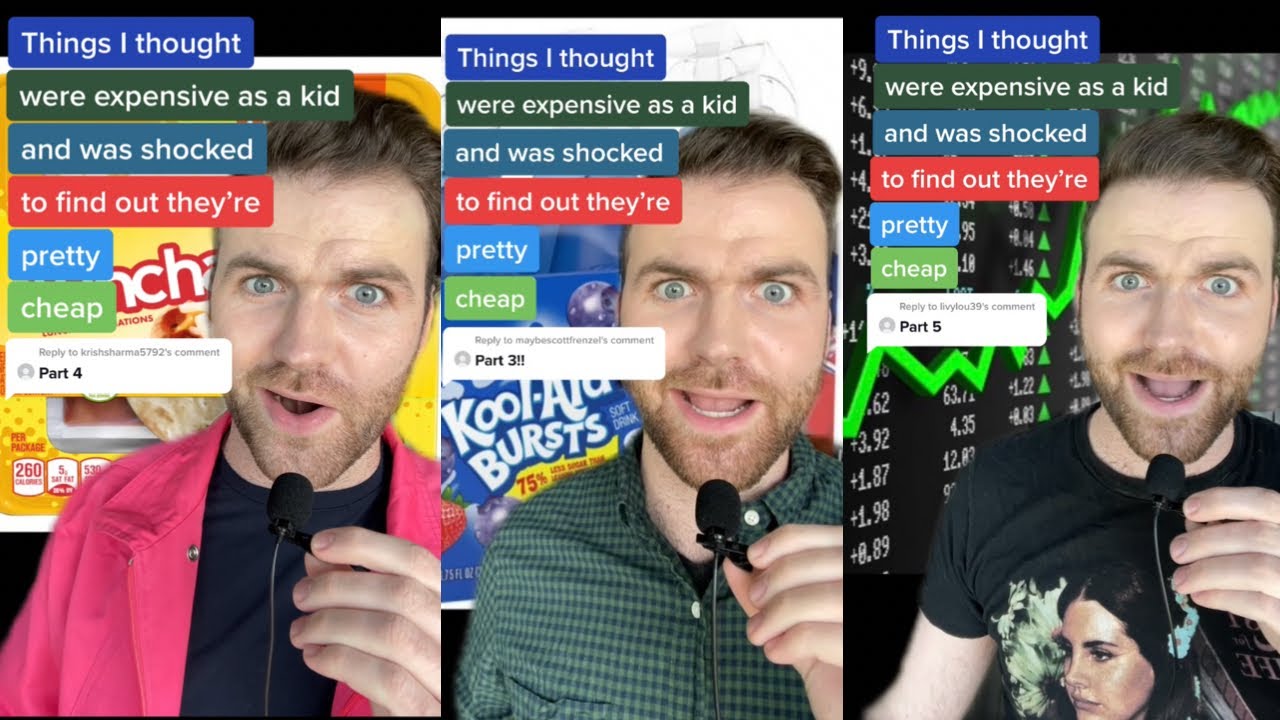 Things I thought were expensive as a kid (that are shockingly cheap) | TikTok Compilation