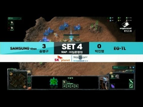 SPL [02.01] stork(Samsung) vs JYP(EGTL) 4SET / Akilon Flats - Starcraft 2,esportstv