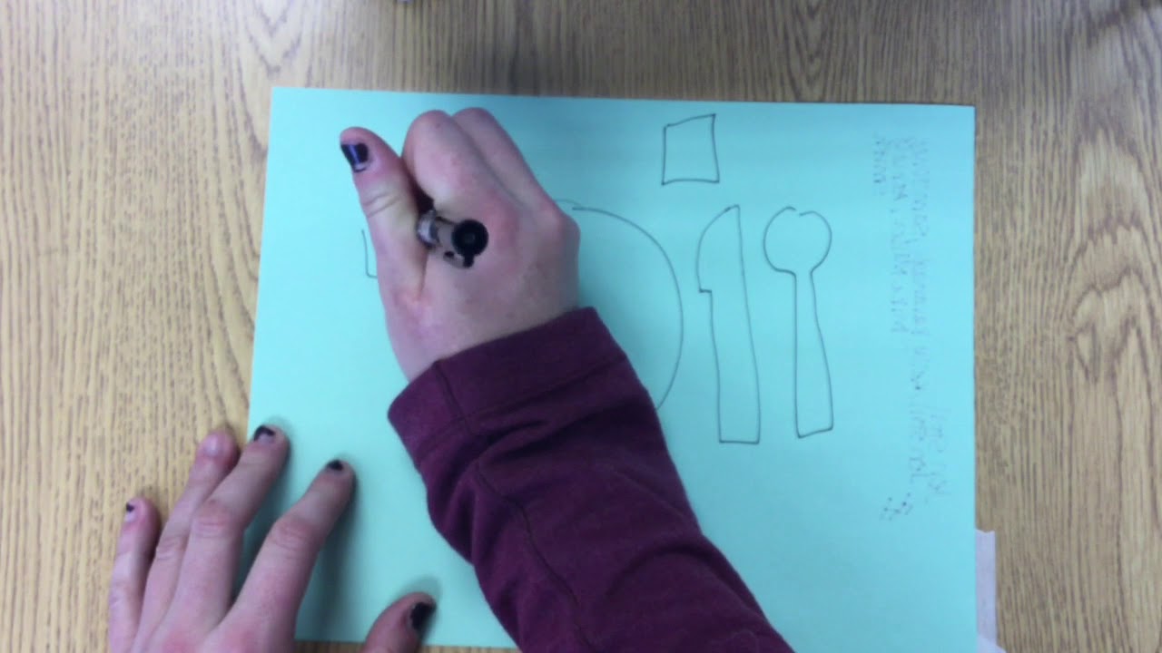 Job Day Webquest: Table setting (Task 5)